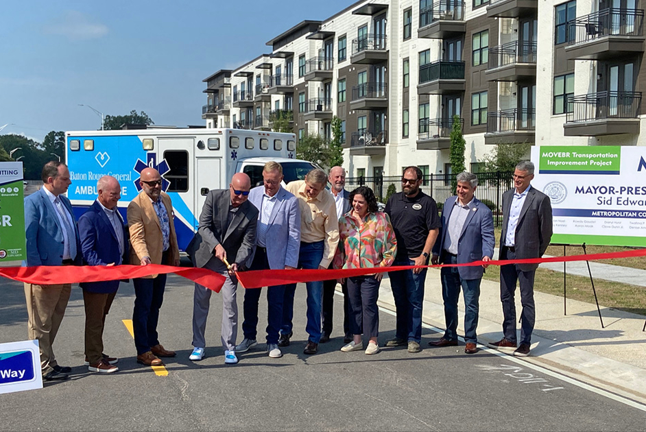 Midway Drive Project Ribbon Cutting