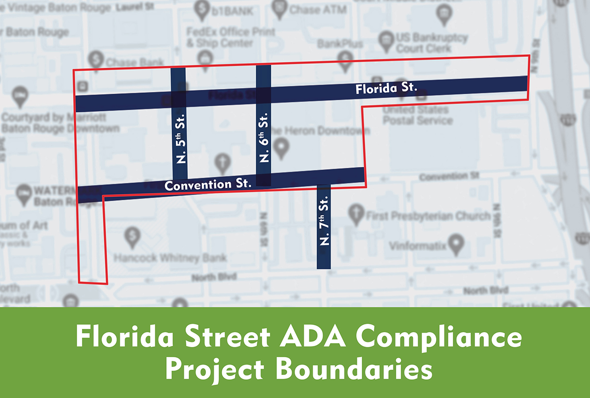 Florida Street ADA map