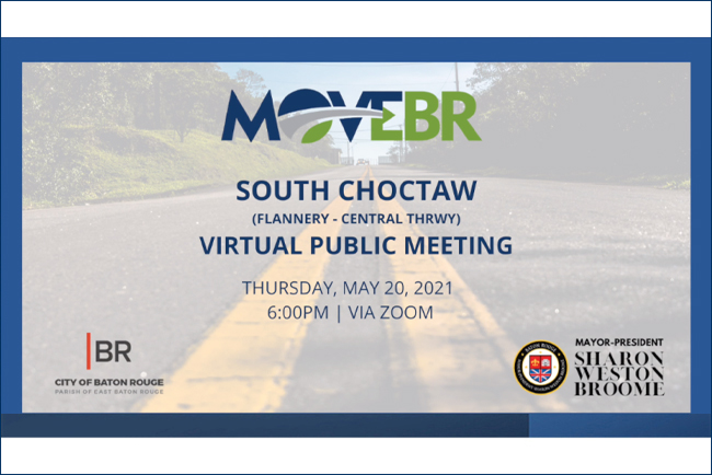 South Choctaw (Flannery - Central Thruway) Public Meeting