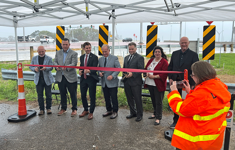 image of Pecue Lane Project Ribbon Cutting Ceremony