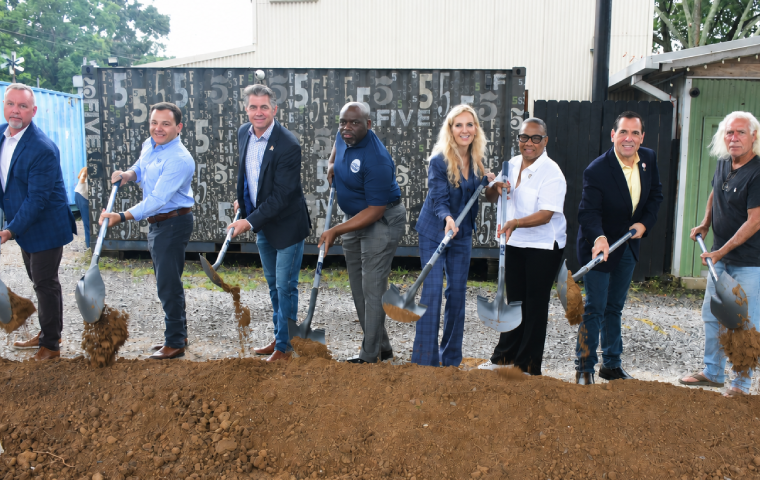 image of Perkins Road Overpass Groundbreaking